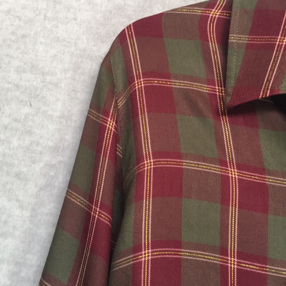 CATO Holiday Christmas Celebration Gold Metallic Thread Peplum Extra Long Line - Picture 8 of 16